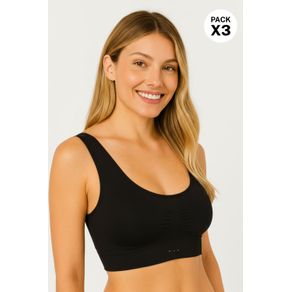 PAQUETE X3 TOP SIN COSTURAS CON CARGADERAS ANCHAS